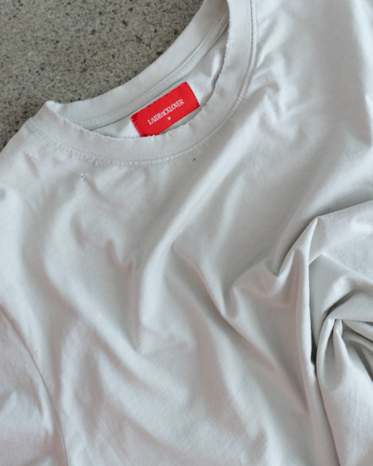 The Lobby Shrunken Tee - Vintage White