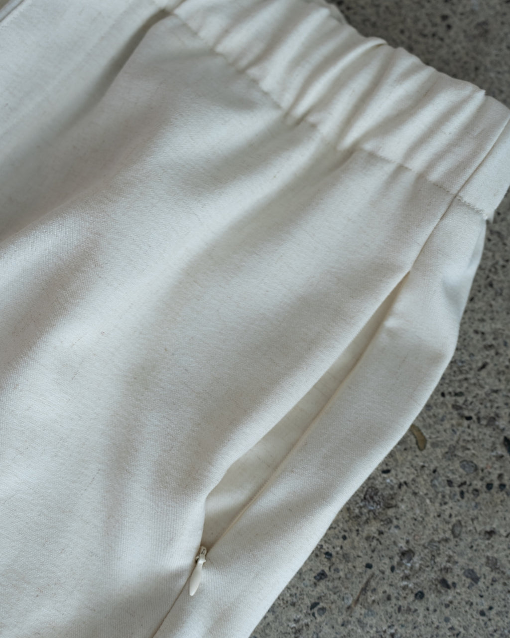 The Milano Trousers - Ecru