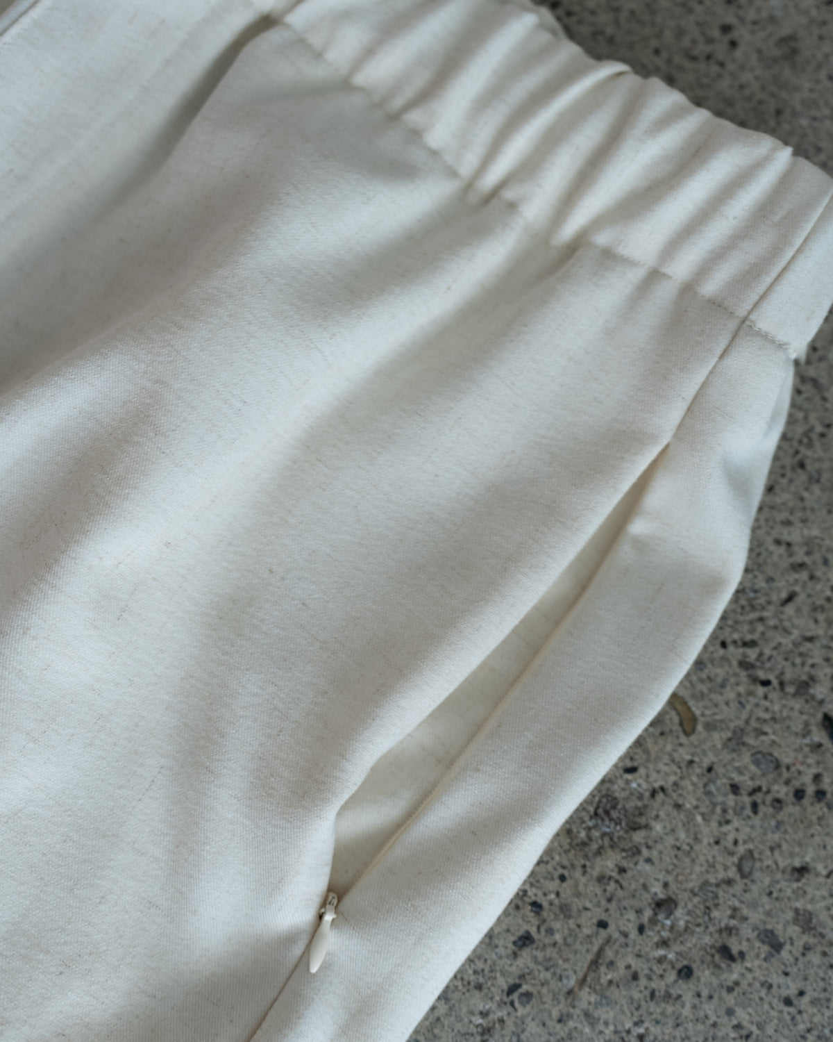 The Milano Trousers - Ecru