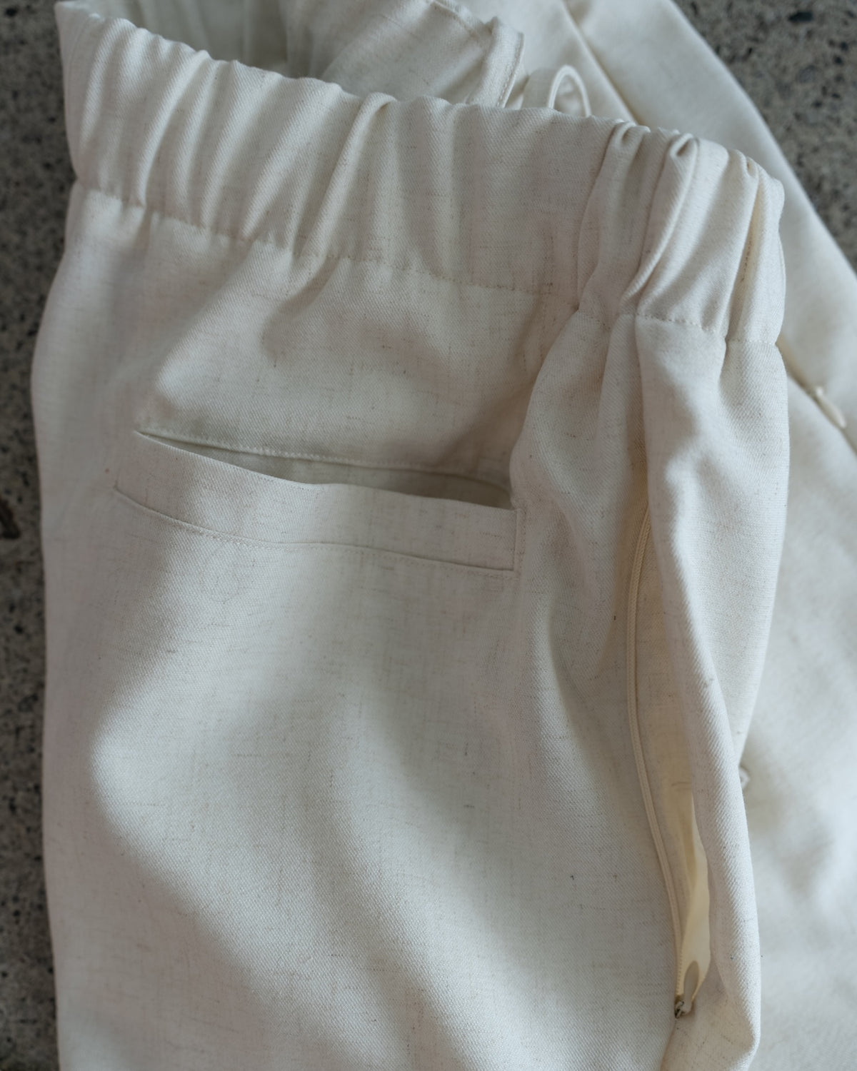The Milano Trousers - Ecru
