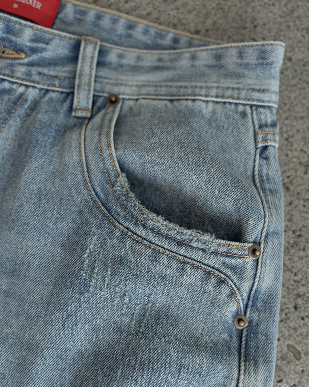 Loose Flare Denim - California Blue