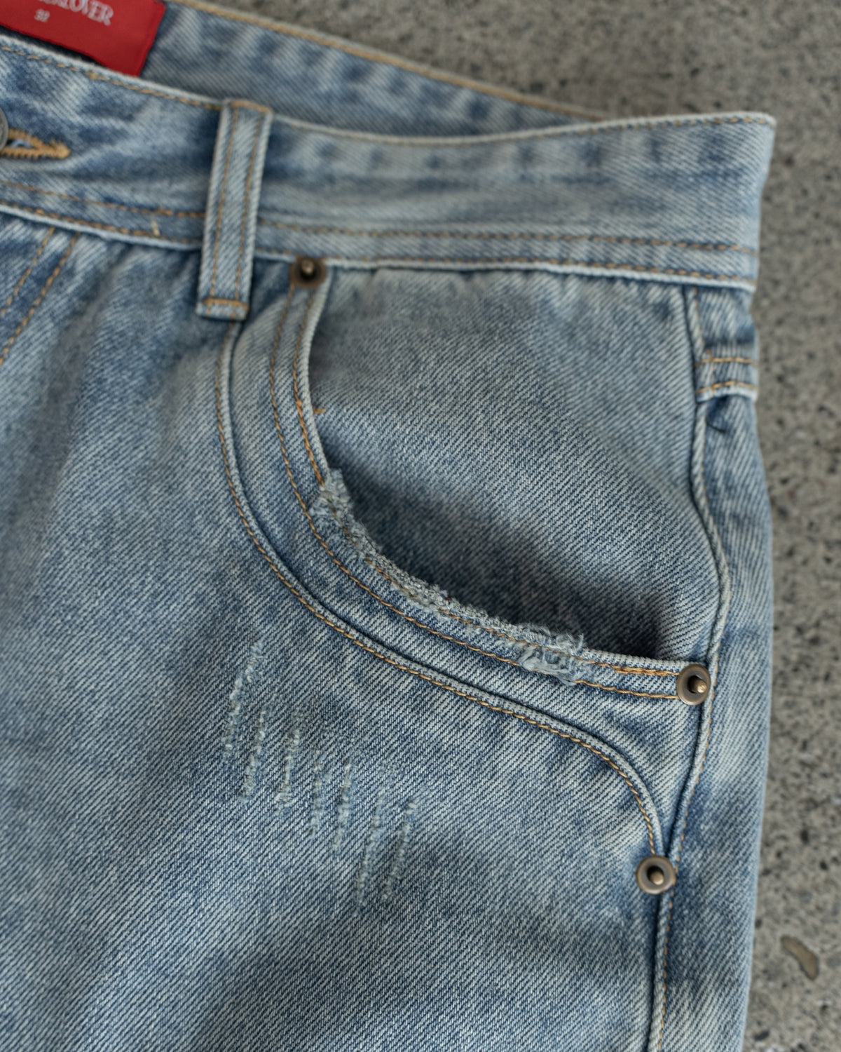 Loose Flare Denim - California Blue