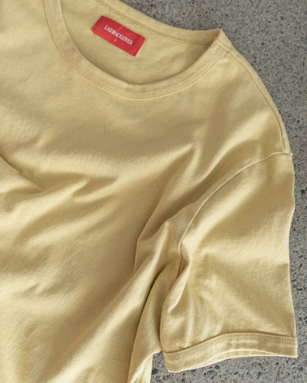 James Dean Heavyweight Ringer Tee - Yellow