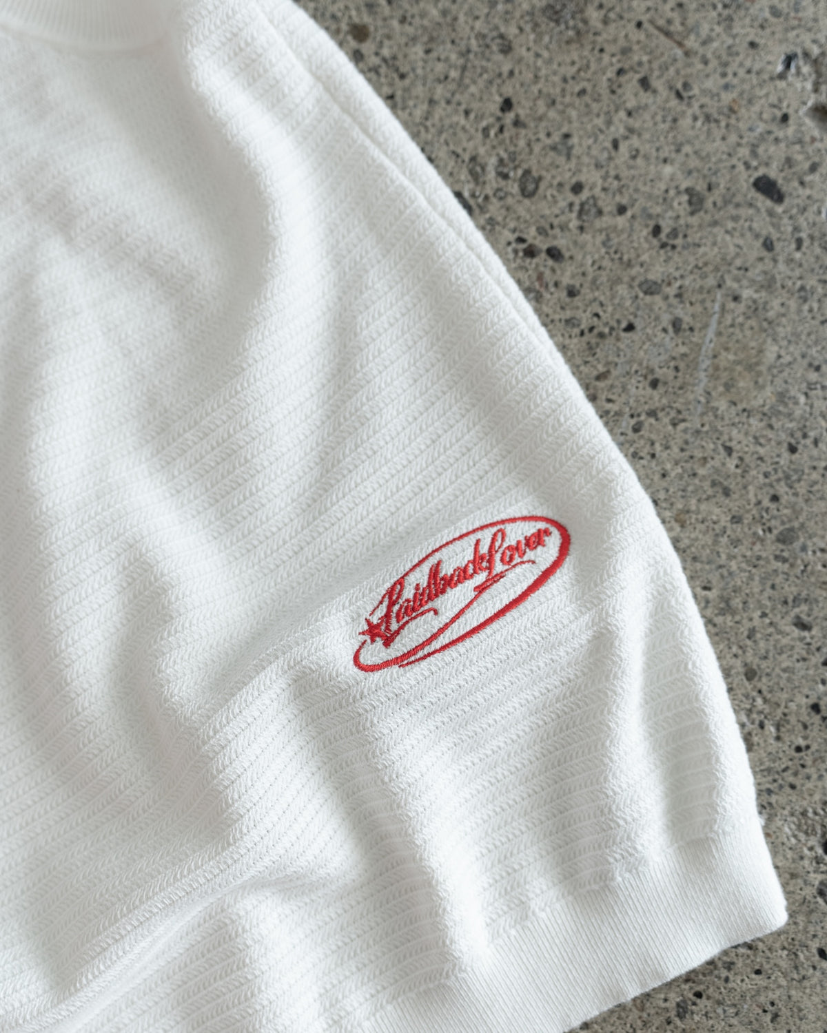The Cig Knitted Tank - White