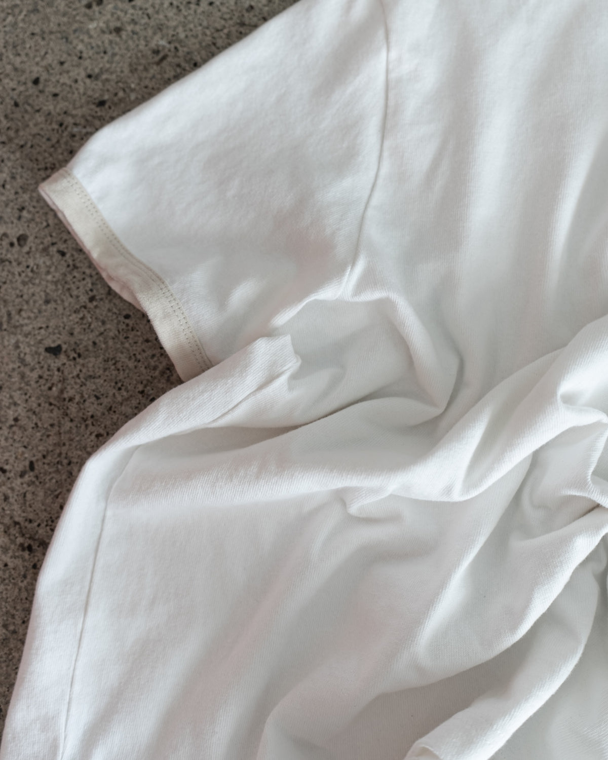 James Dean Heavyweight Ringer Tee - White / Cream