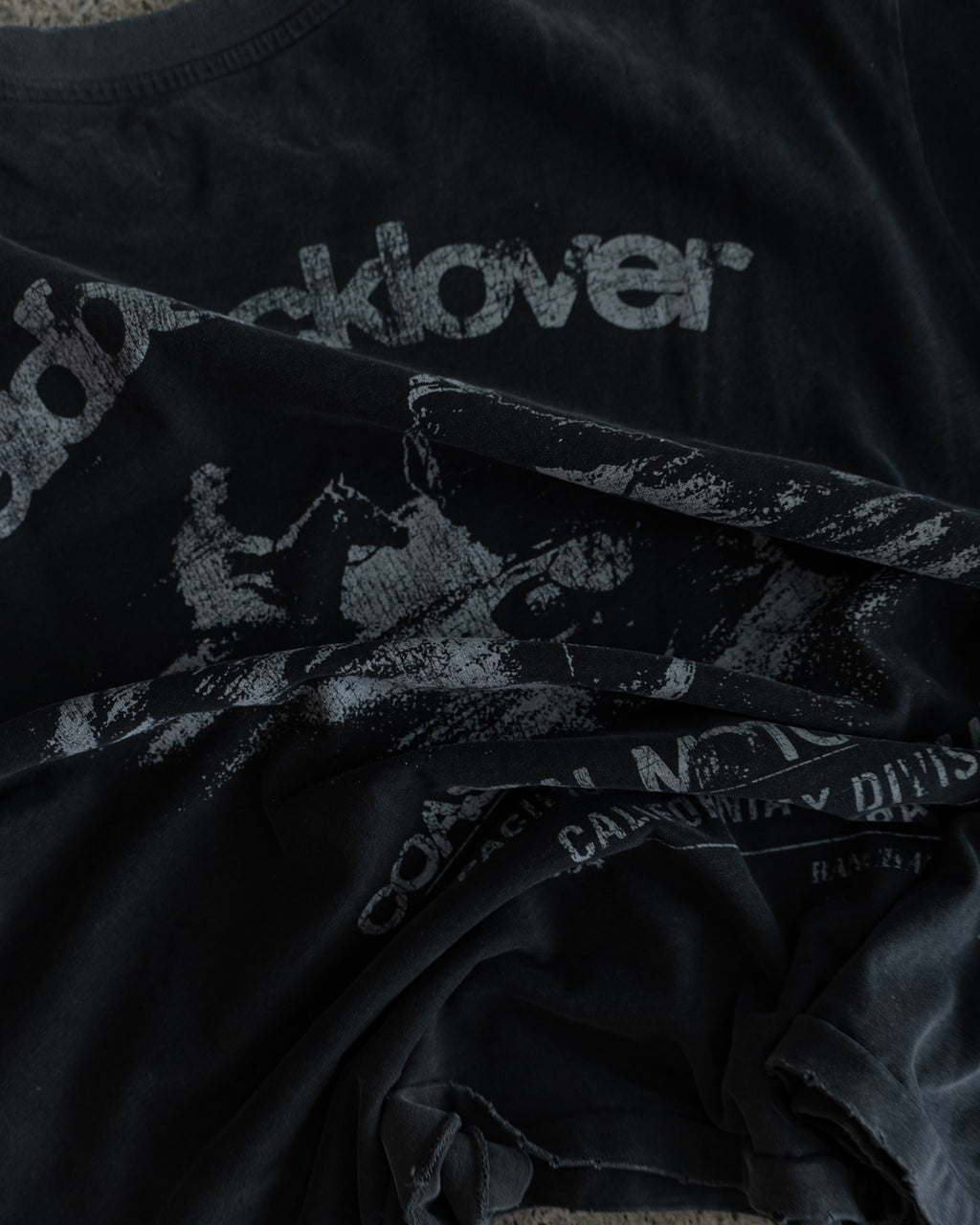Coastal Motor Club Shrunken Tee - Vintage Black