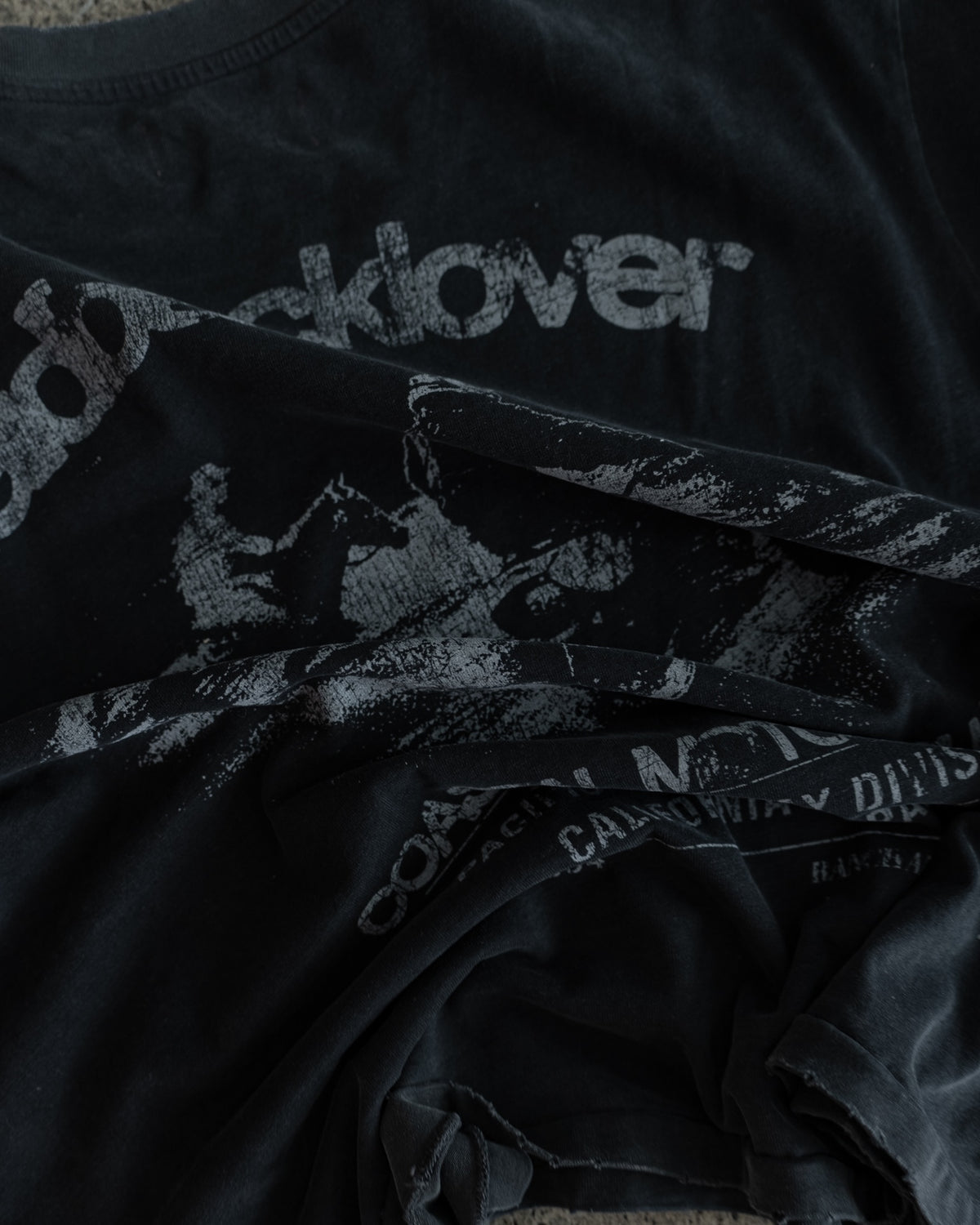 Coastal Motor Club Shrunken Tee - Vintage Black