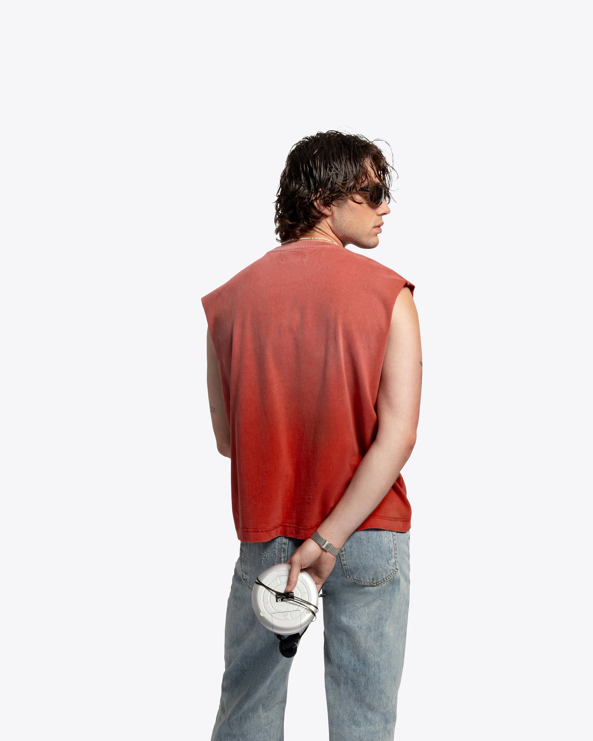 The Coast Cut Off Tank - Marlboro Red