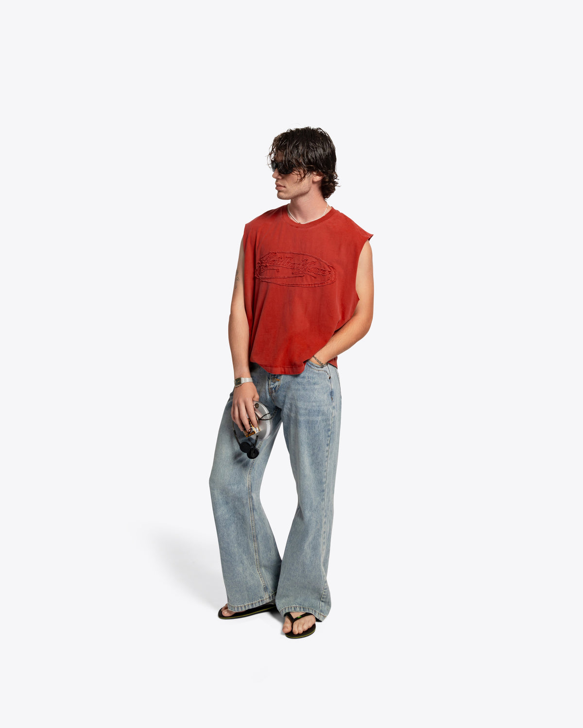 Loose Flare Denim - California Blue