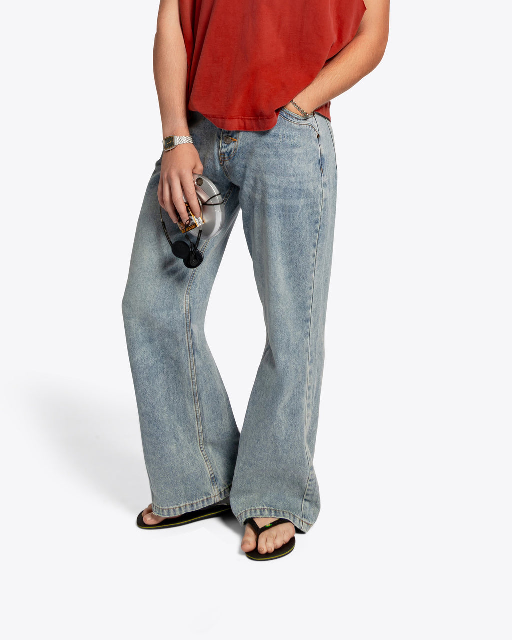 Loose Flare Denim - California Blue