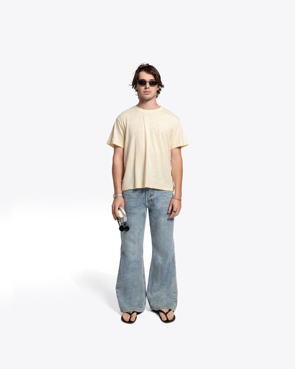 Loose Flare Denim - California Blue