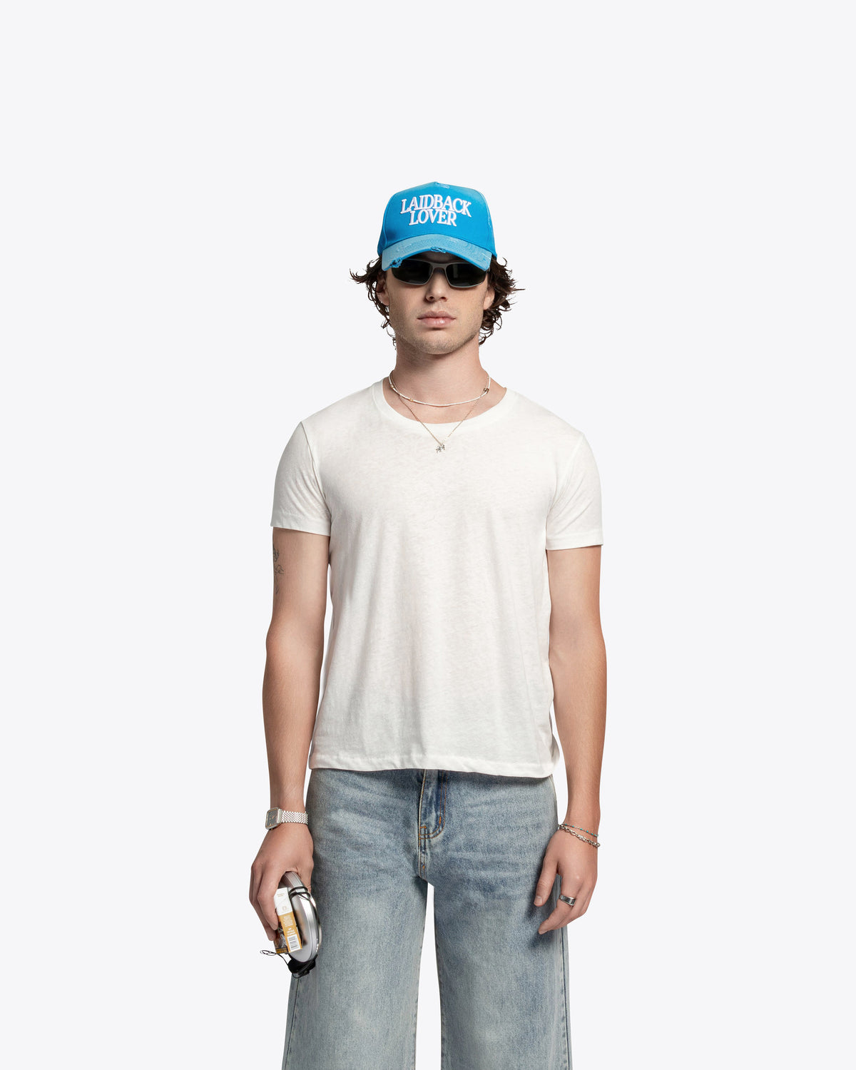 James Dean Tissue Tee - White