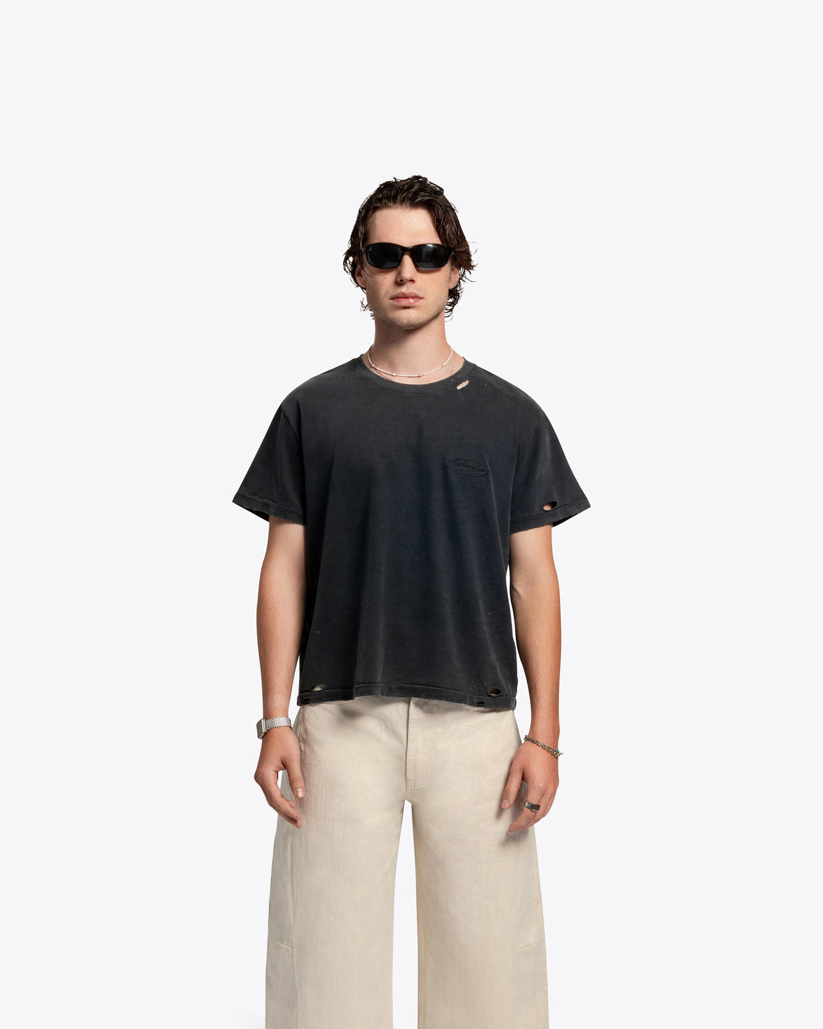 Coastal Motor Club Shrunken Tee - Vintage Black