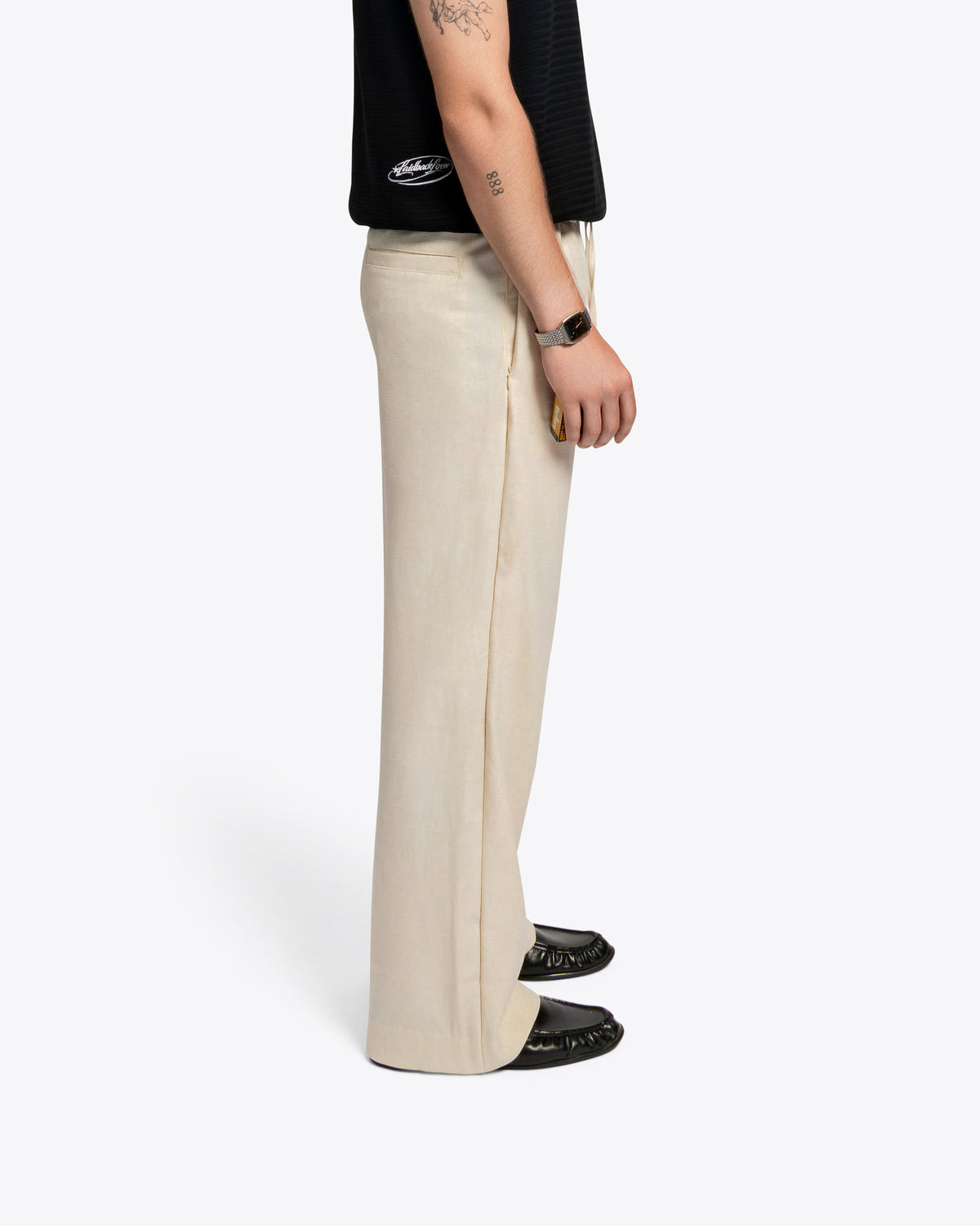 The Milano Trousers - Ecru