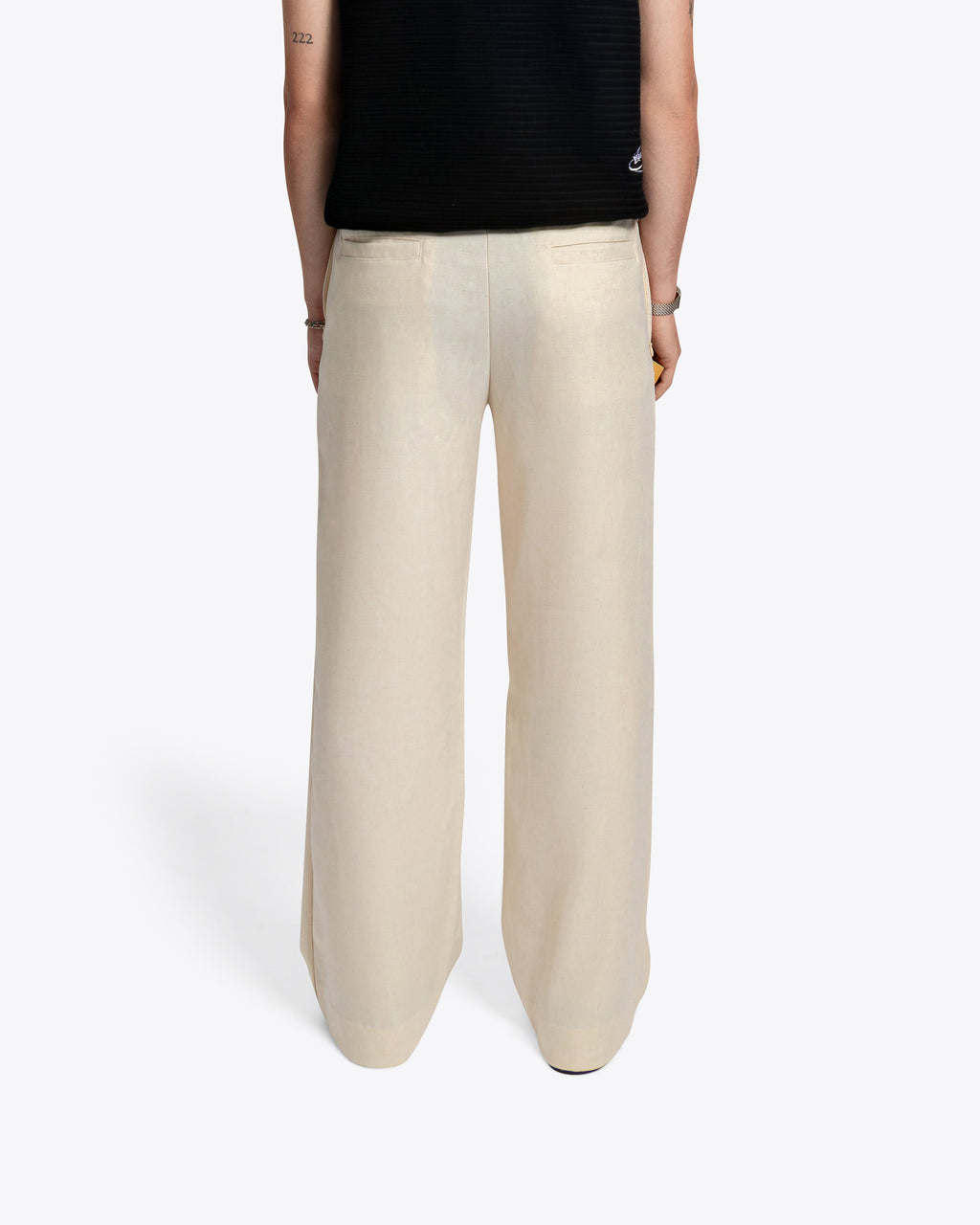 The Milano Trousers - Ecru
