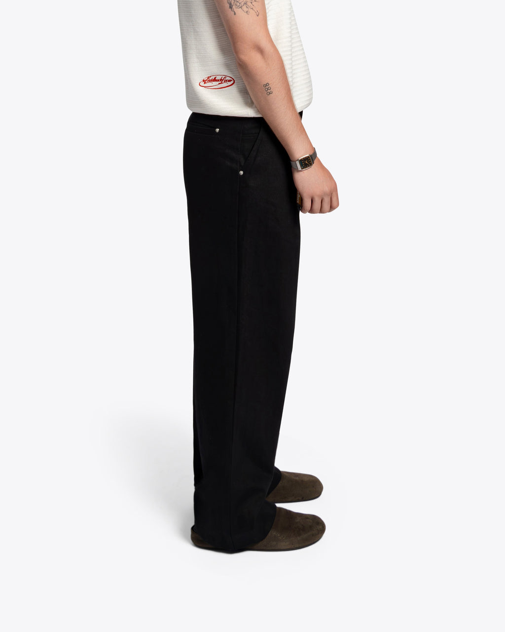 The Saint Trousers - Black