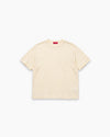 The Lobby Shrunken Tee (Slub) - Off White Cream