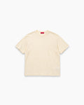 The Lobby Shrunken Tee (Slub) - Off White Cream