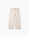 The Gallery - Wide Relax Denim - Ecru