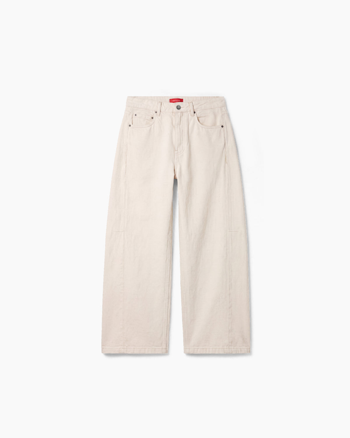 The Gallery - Wide Relax Denim - Ecru