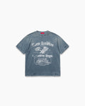 LBL Studios Shrunken Tee - Vintage Blue