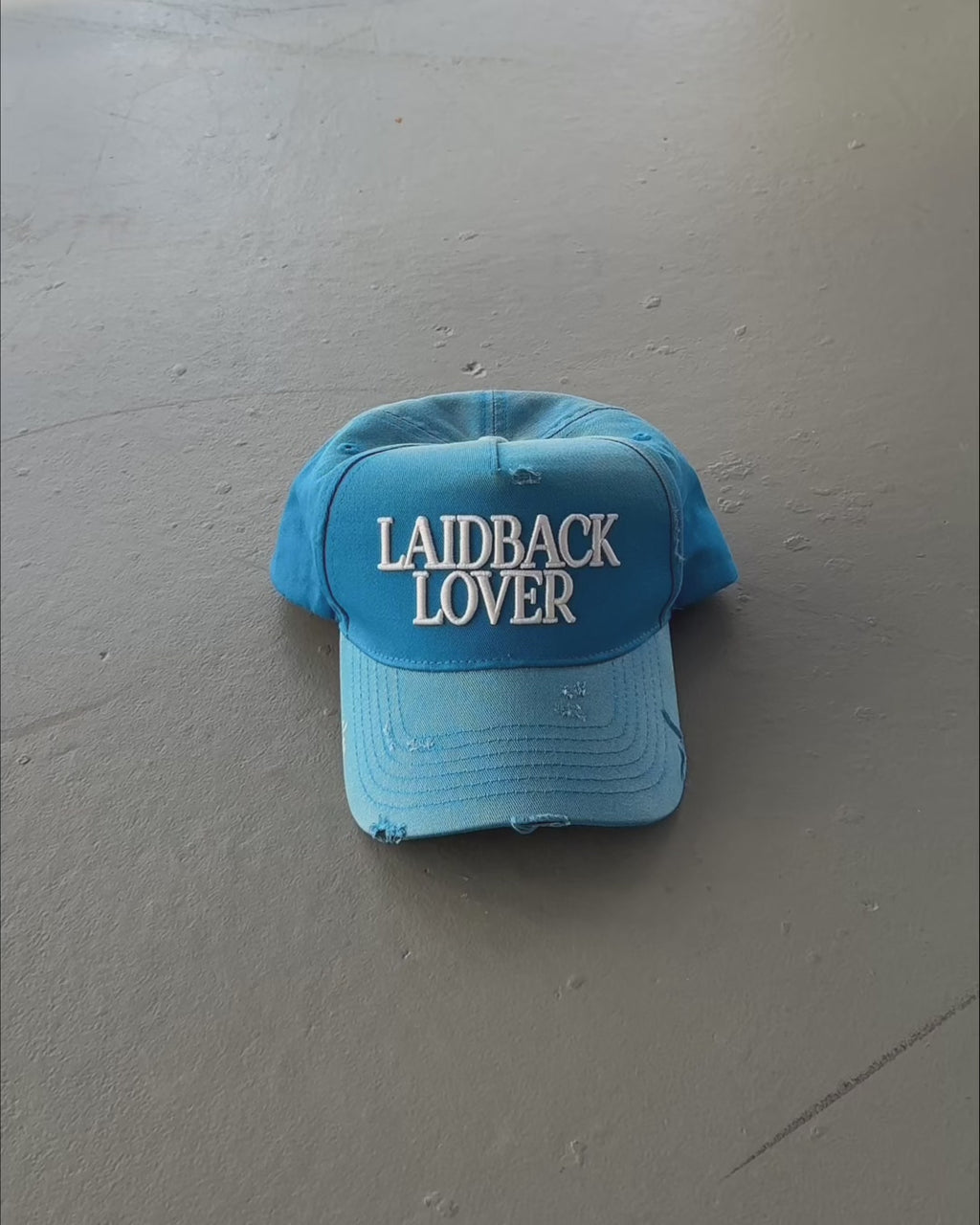 The Classic Hat - Cobalt blue