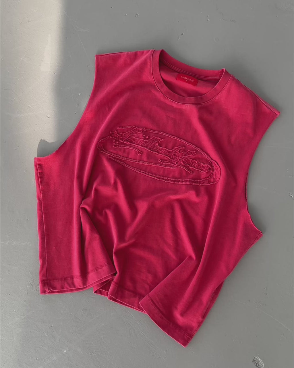 The Coast Cut Off Tank - Marlboro Red