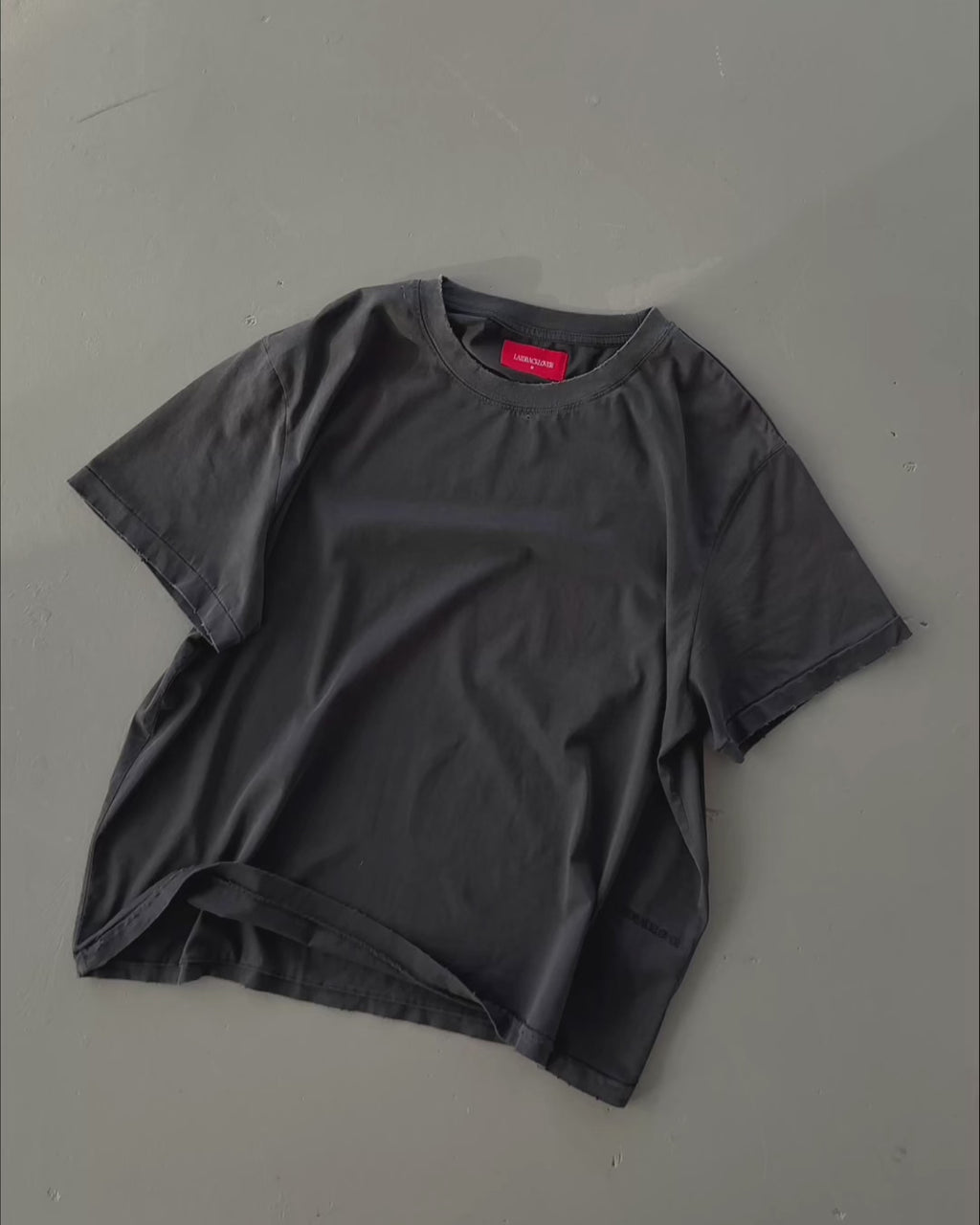 The Lobby Shrunken Tee - Vintage Black