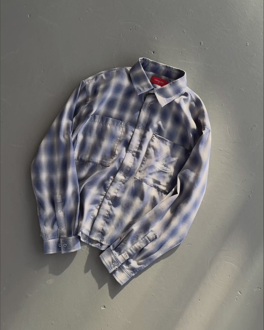 The Sunday Shirt Longsleeve Button Down - Faded Vintage Blue