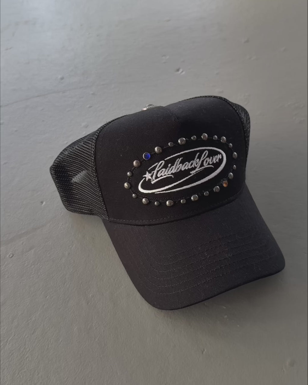 The Lovers Trucker Hat - Black