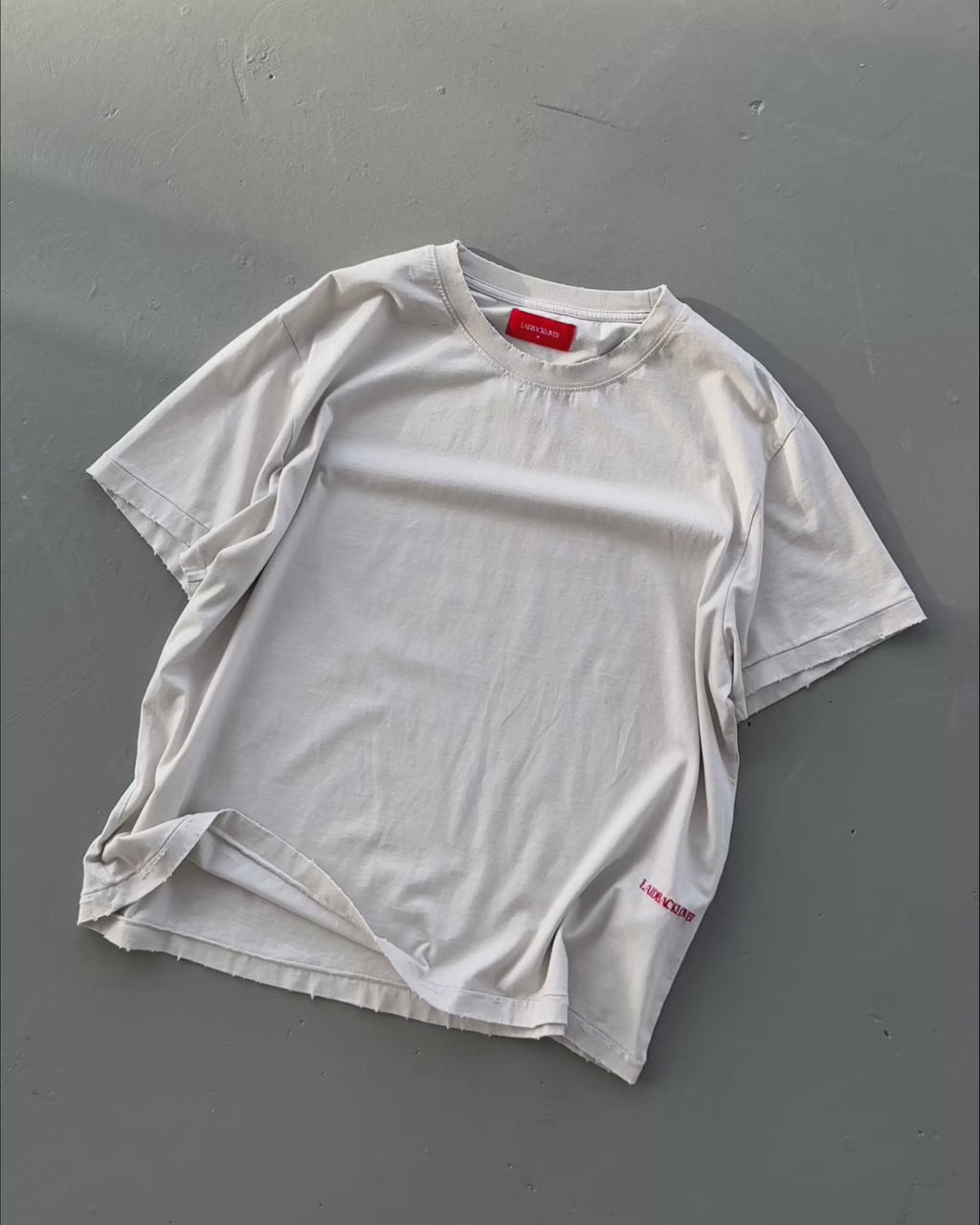 The Lobby Shrunken Tee - Vintage White