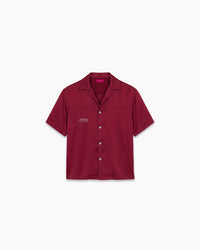 The Downtown Shortsleeve Button Down - Disco Red