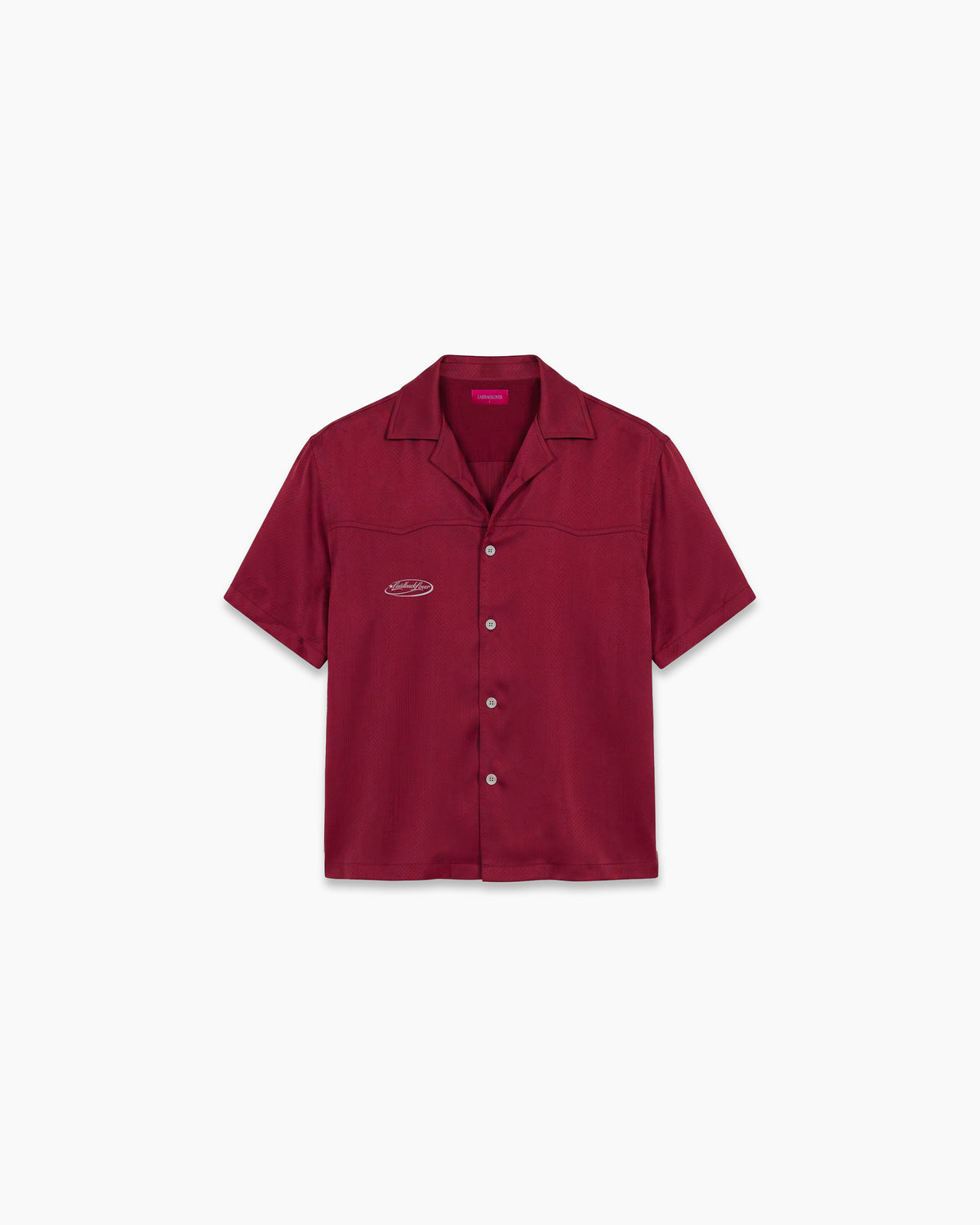 The Downtown Shortsleeve Button Down - Disco Red