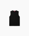 The Cig Knitted Tank - Black