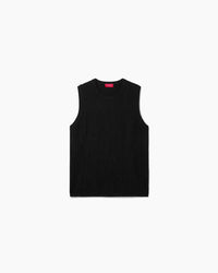 The Cig Knitted Tank - Black