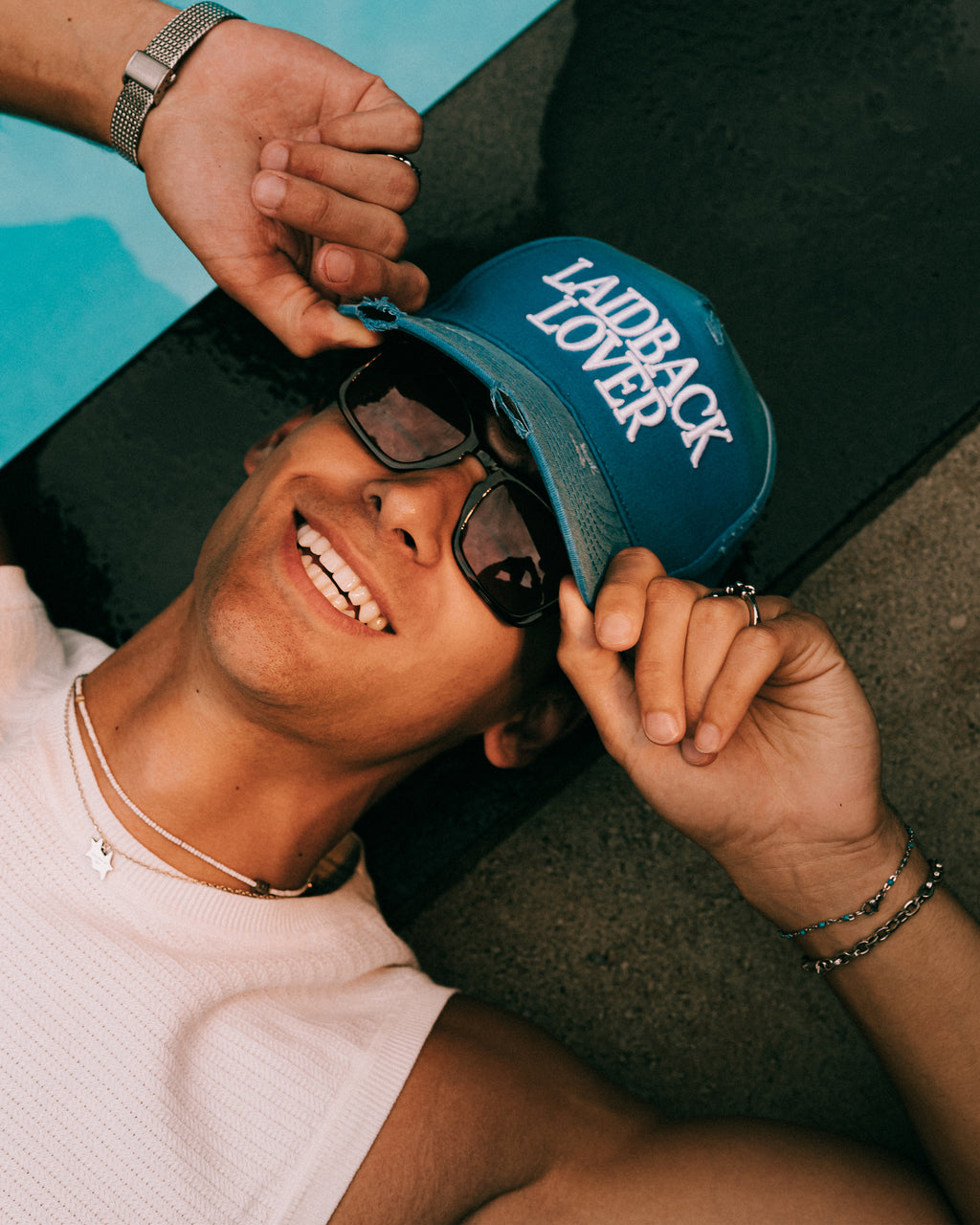The Classic Hat - Cobalt blue