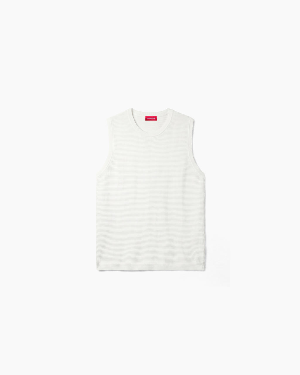 The Cig Knitted Tank - White